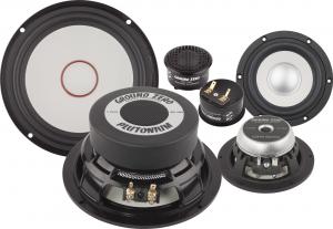 Изображение продукта Ground Zero GZPC 16.3SQ-ACT - 3 полосная компонентная акустическая система - 1
